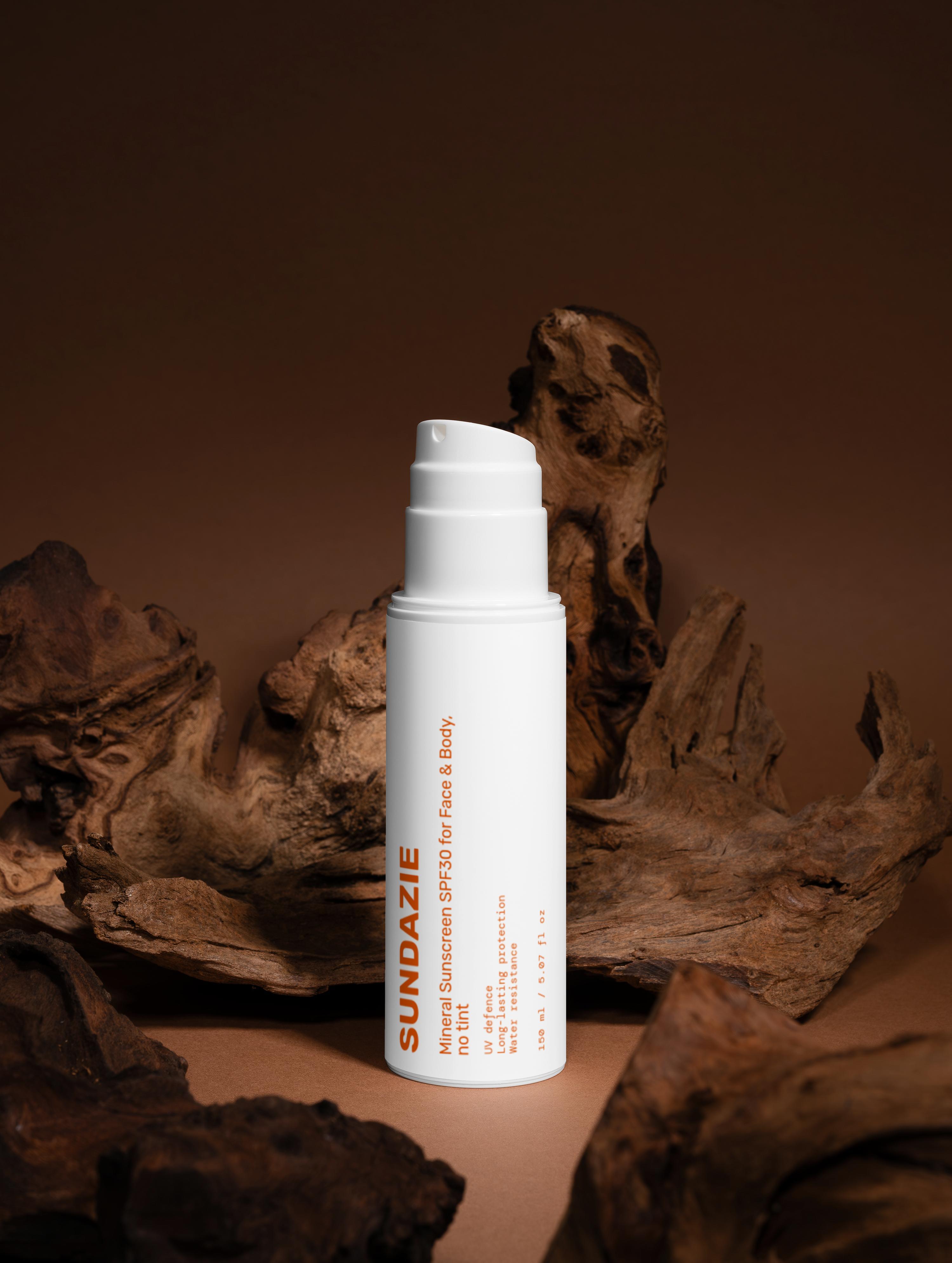 Mineral Sunscreen SPF30 for Face & Body, no tint