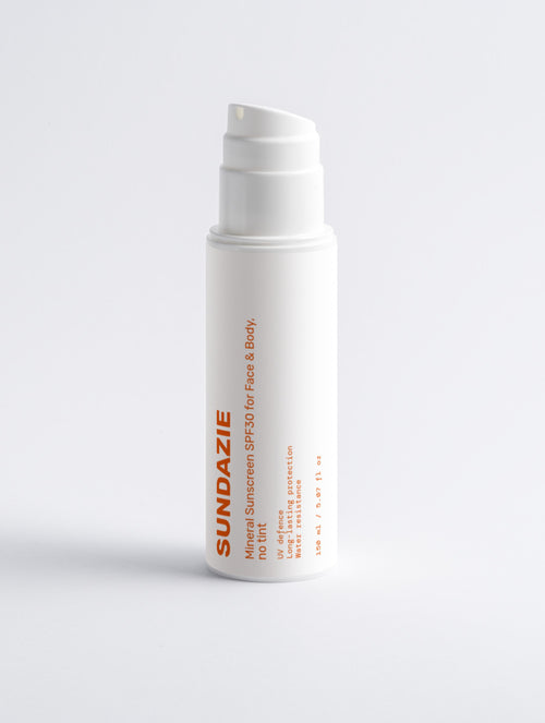 Mineral Sunscreen SPF30 for Face & Body, no tint