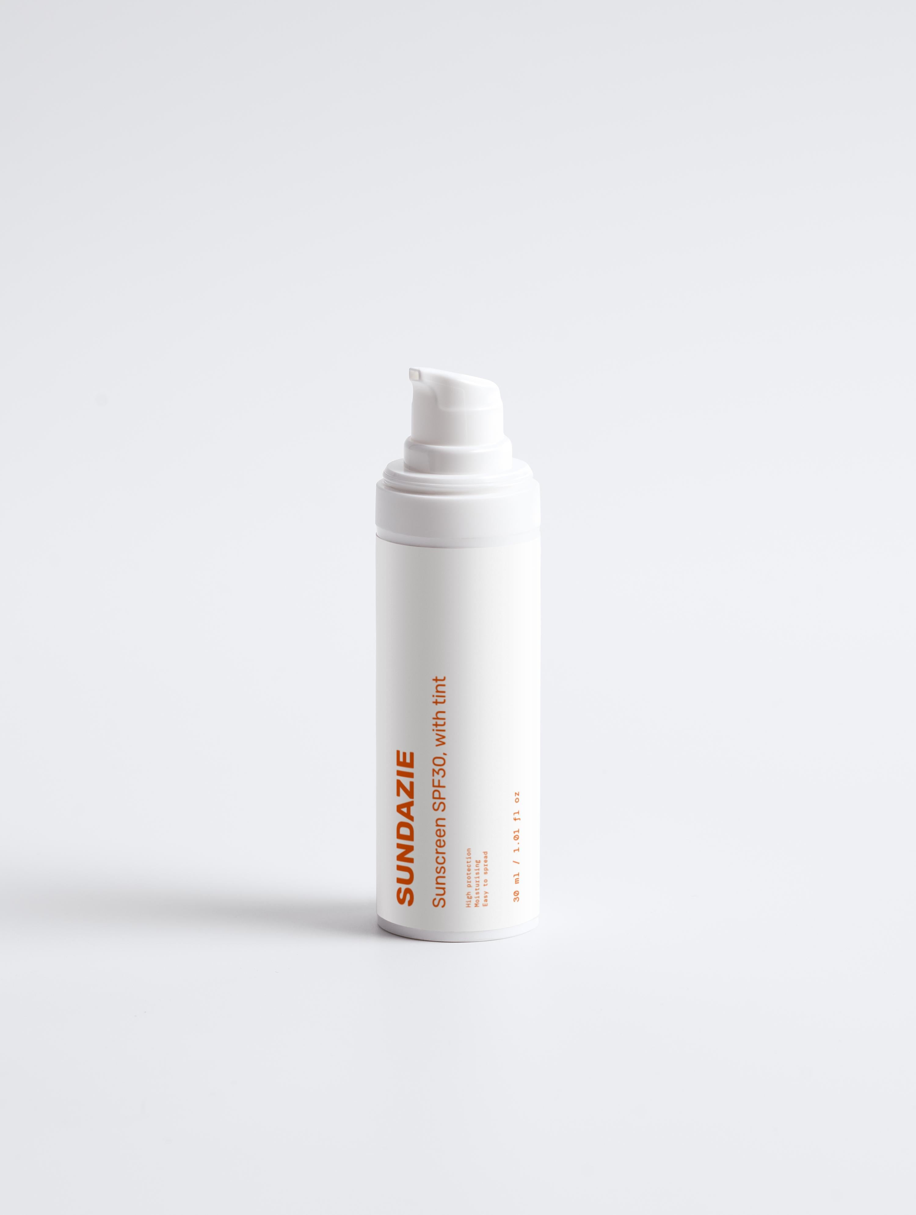 Sunscreen SPF30, with tint